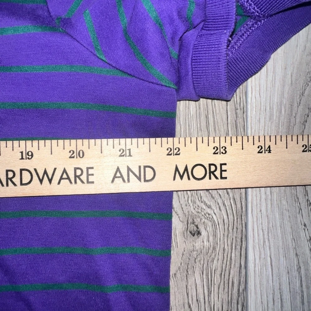 Polo Ralph Lauren Shirt Mens Small Purple Pima Soft Touch‎ Striped Golf F20